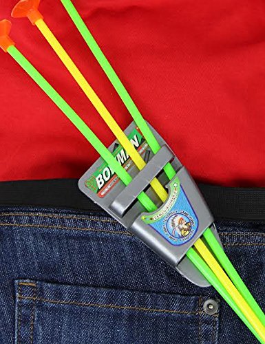 Dazzling Toys Bow and Arrow Set Toy Archery Play Set for Kids of All Ages with Quiver Bows and Arrows Pretend Play Camping Indoor Outdoor Activities Holiday Dress Up Accessories - Thumbnail 4