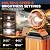 30L Bucket Portable Misting Fan, 30000mAh Rechargeable Battery Powered Oscillating Cooling Fan, 4 Strong Winds, Brushless Motor Outdoor Fans for Fishing, Travel, Garden, Golf, Tent