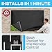 Outdoor TV Cover 43 inch Weatherproof and Waterproof | TV Cover for Outside 43 | Outdoor TV Enclosure | Smart Shield TV Screen Protector for Outside | TV Display Protectors