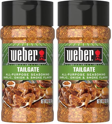 Weber Ultimate Tailgate Seasoning, 3.7oz, 2 bottles
