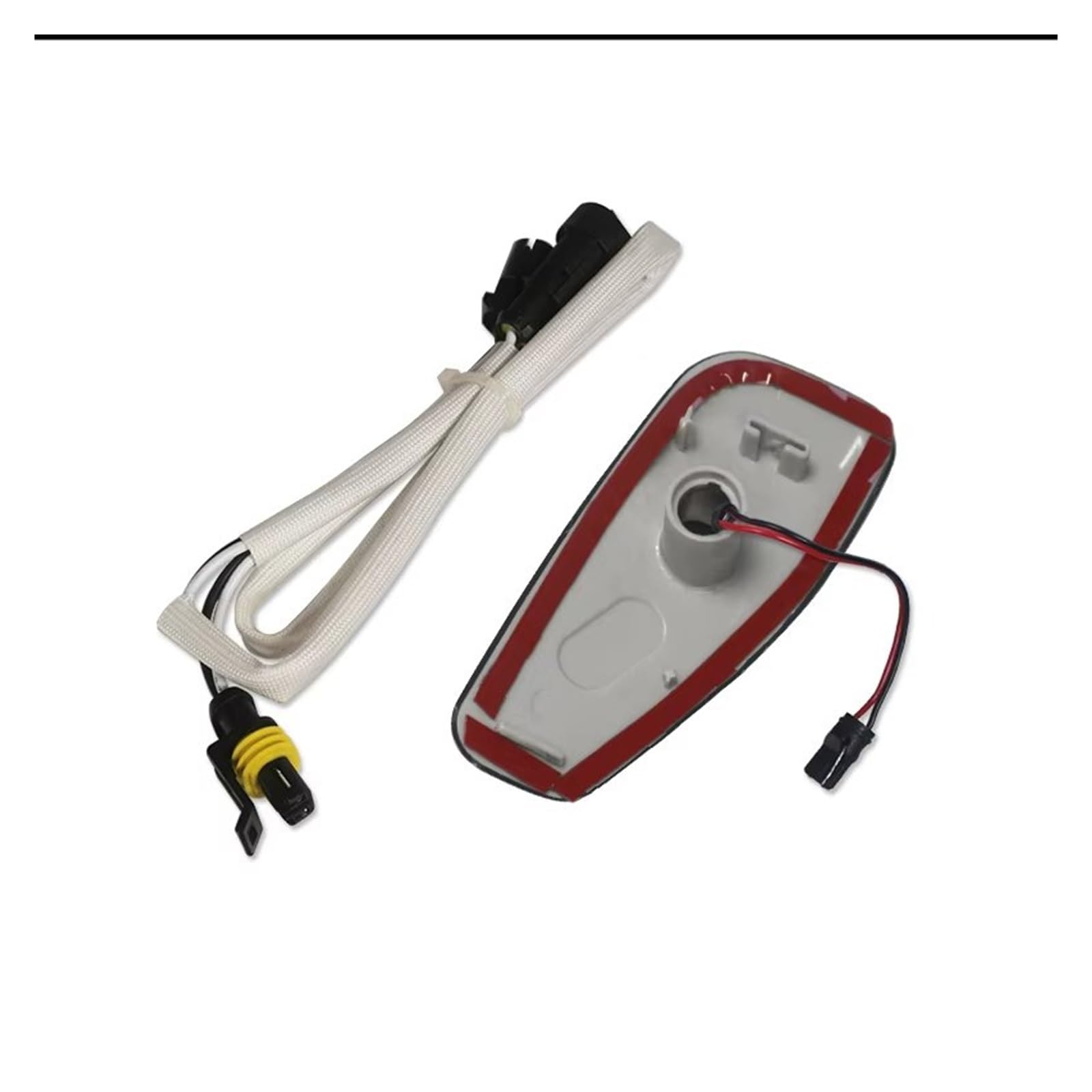 Indicatori Direzione Ripetitore Avvertimento Riflessione Anteriore LED Luci Posizione Laterali Parafango Indicatore Direzione Lampada LED Per Jeep Per Renegade BU 14-2021 Direzione Dinamico(Smoked Len