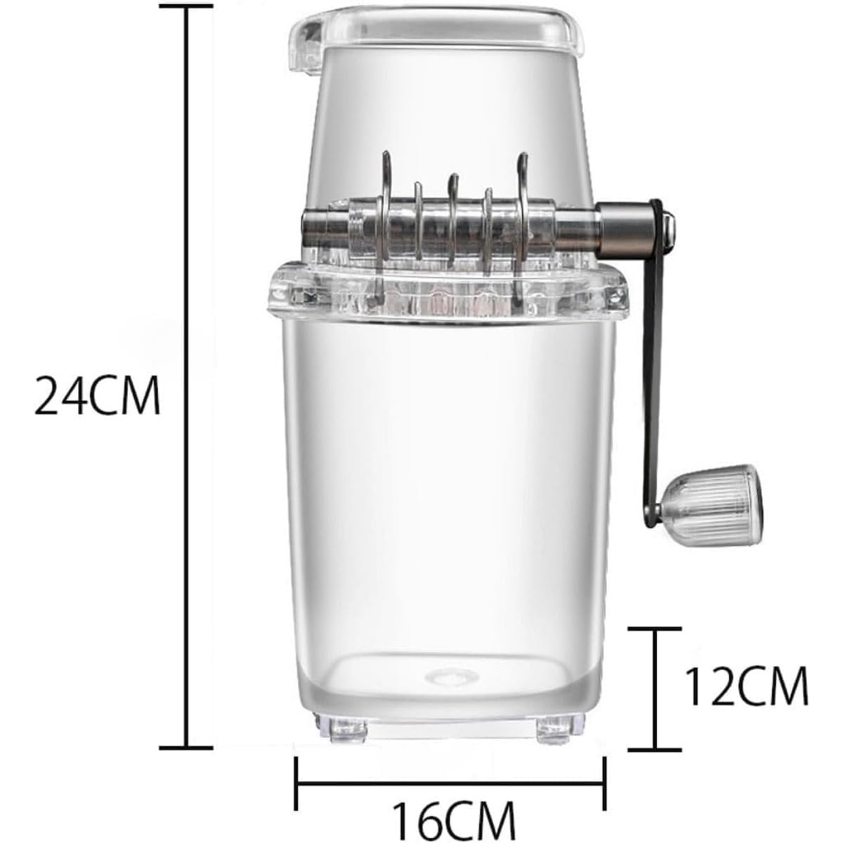製氷機・クラッシャー Amazon｜アイスクラッシャー 砕氷機 製氷器 1.25L 手動アイス