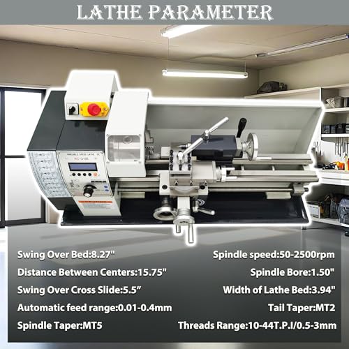 TECHTONGDA 1100W Brushless Metal Lathe