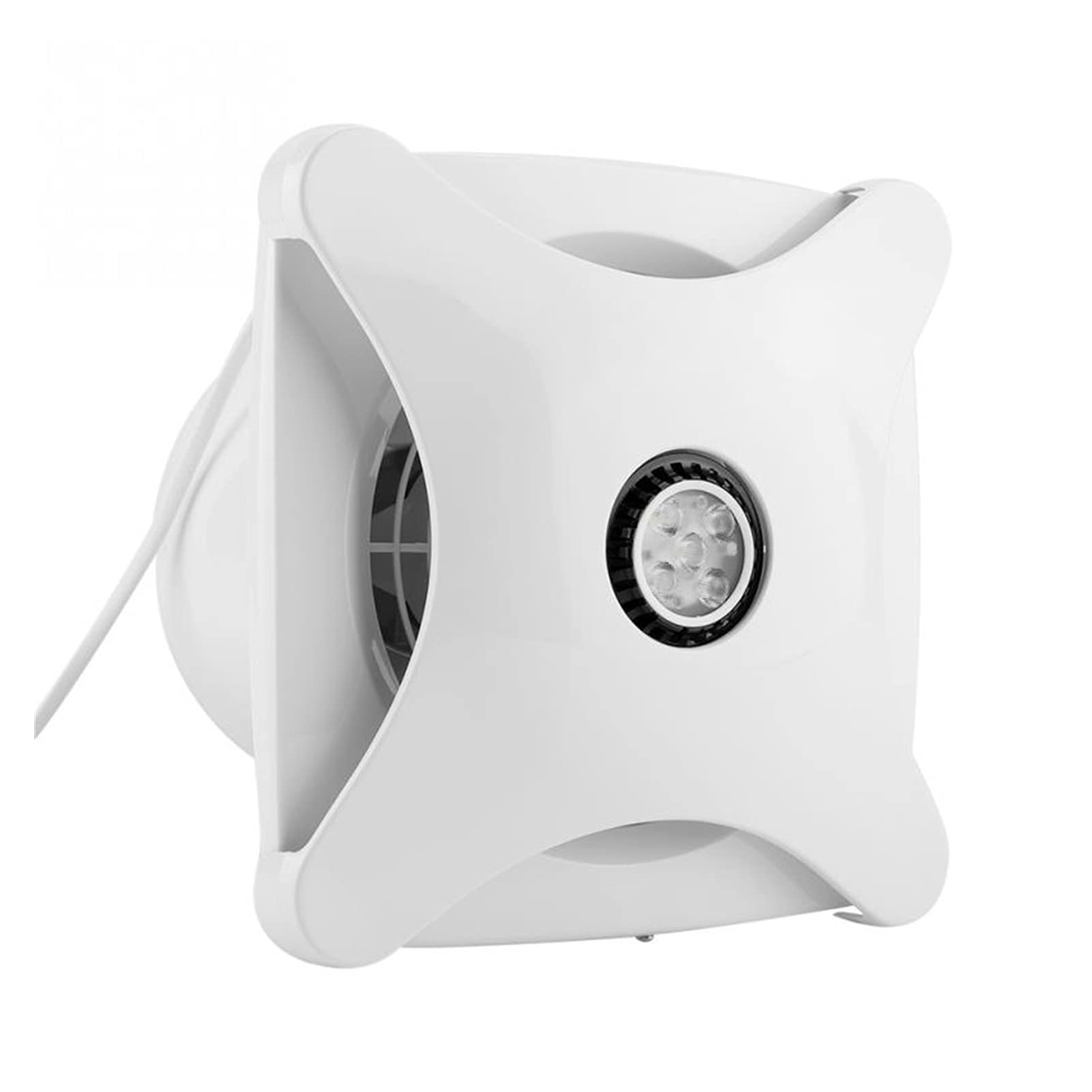 Ventilateur d'échappement 28W silencieux et puissant équipé d'une lampe LED de nettoyage d'air