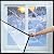 Weatherproofing Window Insulation Kit,Window Plastic for Winterizing,Window Insulating Film for Winter,Cold Protection,Waterproof,Windproof,Dust Proof 185x185cm - Black