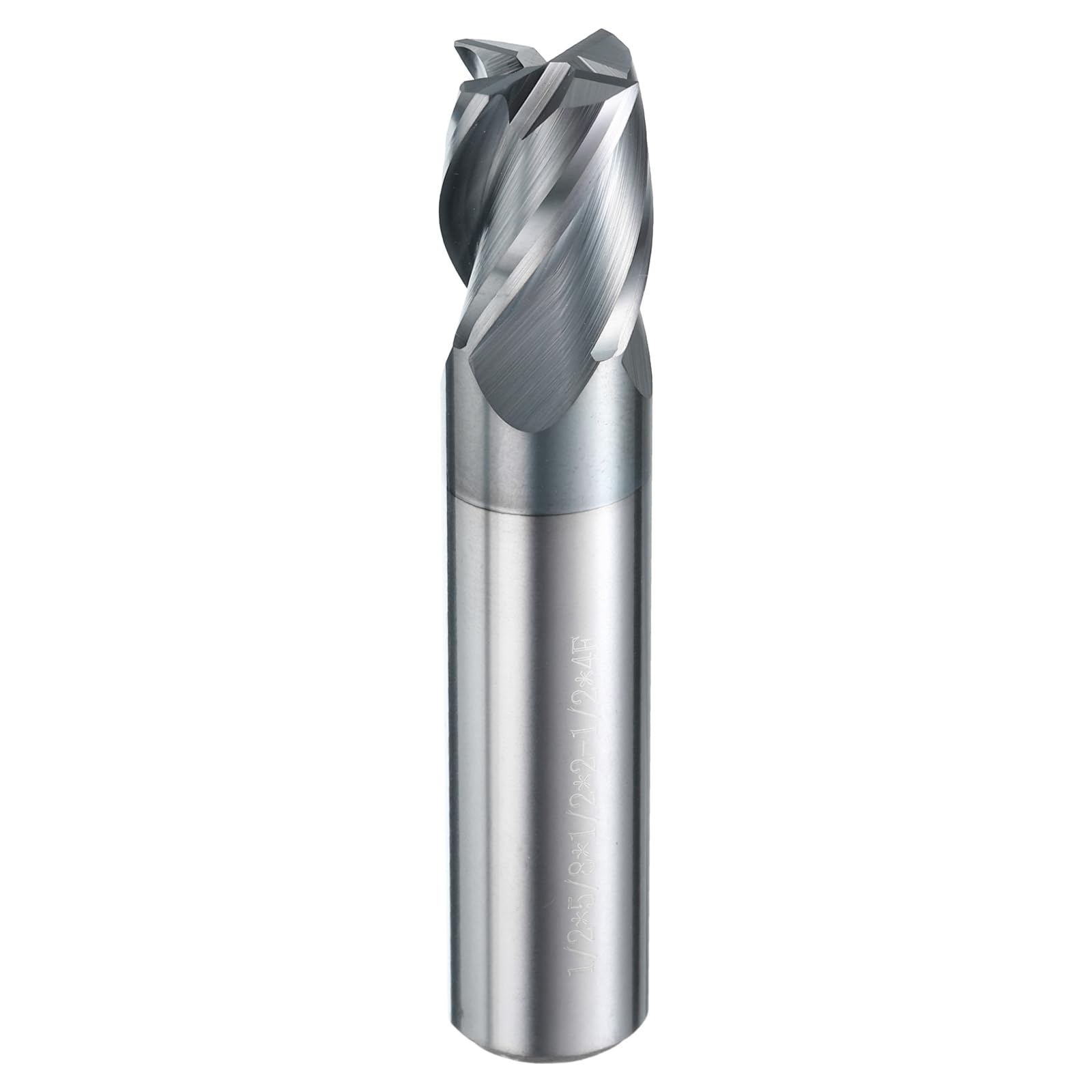 HARFINGTON Carbide Square Nose End Mill Bit 13/64" Cut Dia 4 Flutes