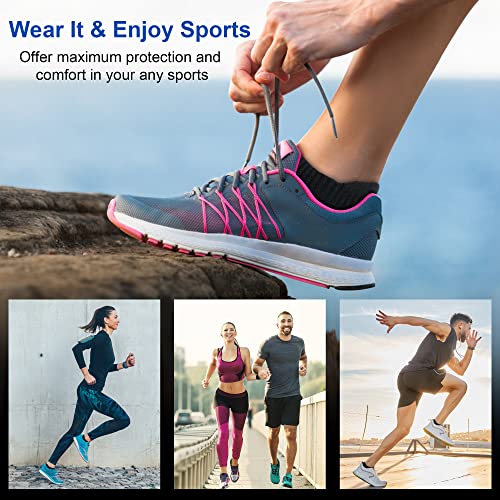 Ankle Socks Womens Athletic Running Comfort Cushioned 3/5/6Pairs2