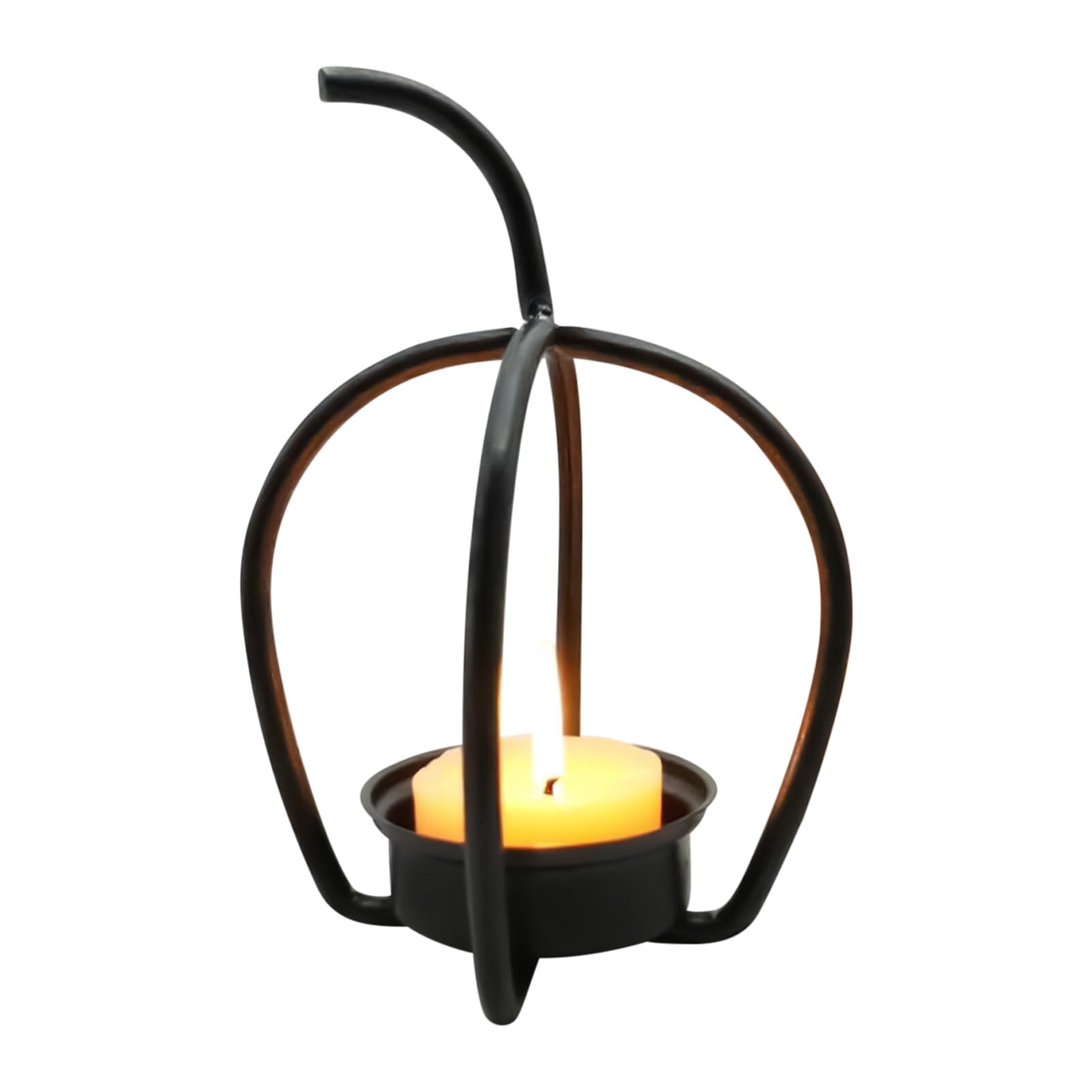 Décor de table d'automne avec support bougie pour fêtes et banquets