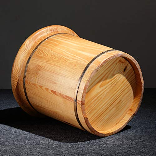 Tina de madera para pies para pedicura y spa miniatura 6