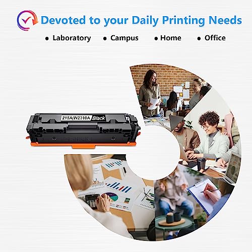 Prime (215A with Chip) 215A Black Toner Cartridge 2 Pack | Replacement for HP 215A Black Works with Color Laser Pro MFP M182n, M182nw, M183fw, M182, M183; Color Laser Pro M155,... - Image 5