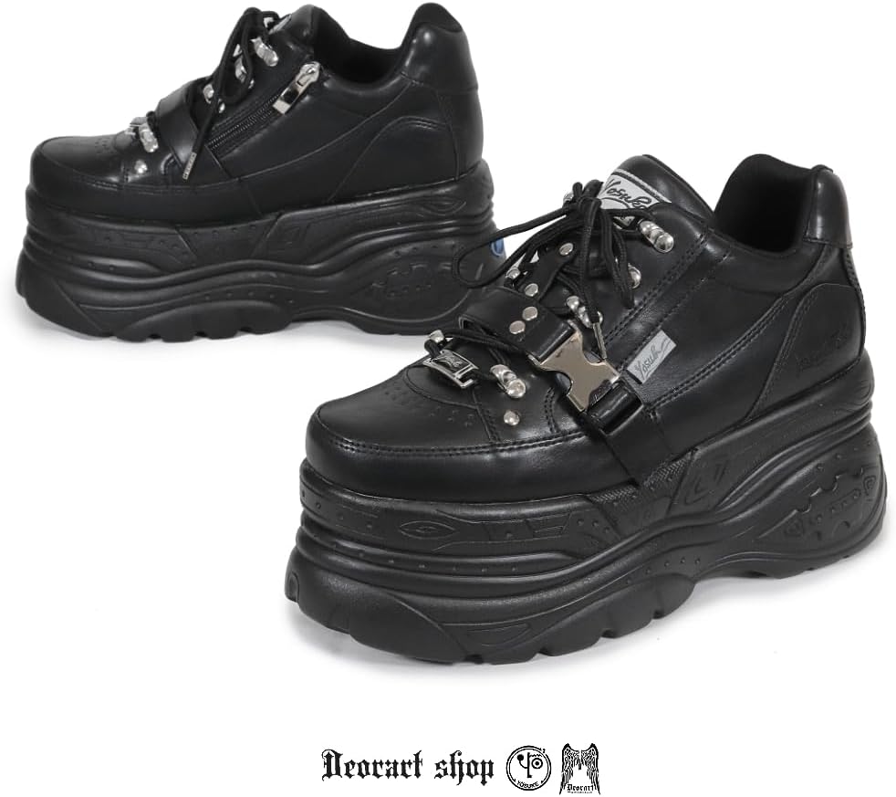 [ディオラート] ハイソール・ ベルト付スニーカー 厚底 (YOSUKE) BY4285