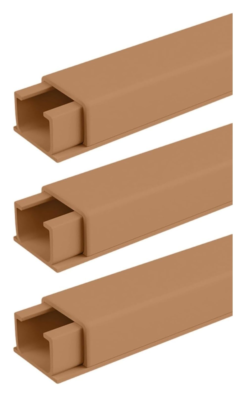 Kabelmanagement, selbstklebende Kabelbox in quadratischer Form(Brown,24 * 14MM)