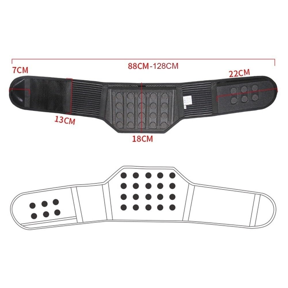Cinturón De Soporte Lumbar For Deportes O Trabajo Relacionado con El Dolor De Espalda Lumbar Escoliosis Hernia De Disco Ciática For Hombres Y Mujeres (Size : S)