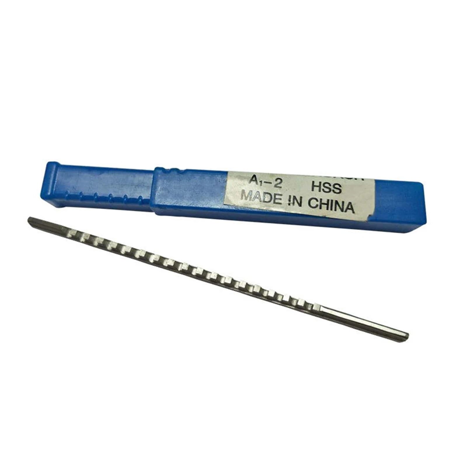 1 Pezzo 2/3/4/5/6/8/10/12/14/16/18mm A1/B1/C1/D1/E1 Brocce per chiavette a Spinta in HSS Utensili per chiavette per Macchine Utensili CNC per tornio (A1 2mm)