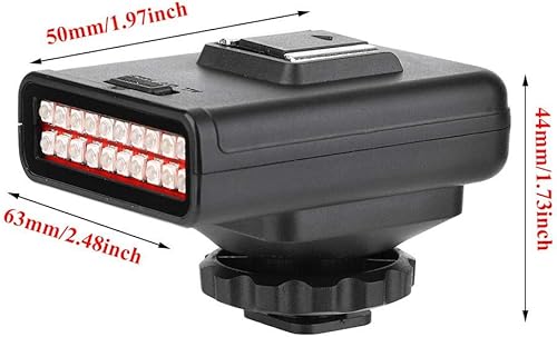 Miniatura 6 de Cámara infrarroja portátil de visión nocturna, 65.6 ft LN-3 de doble fila, 20 unidades, carga USB, luz infrarroja de visión nocturna, compatible con