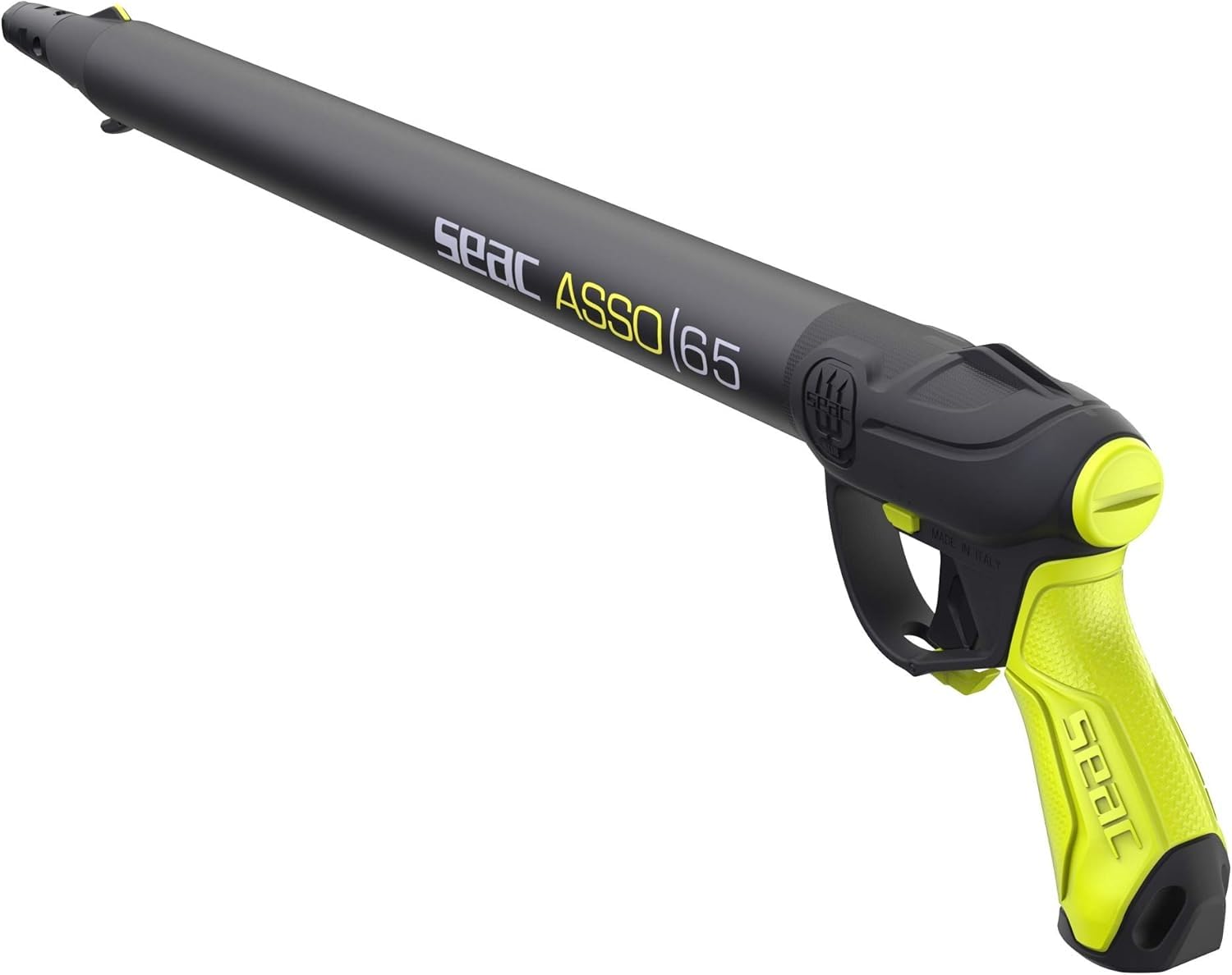 Seac Asso S/R, pneumatische Harpune ohne Regler, Anti-Stress-Gummigriff