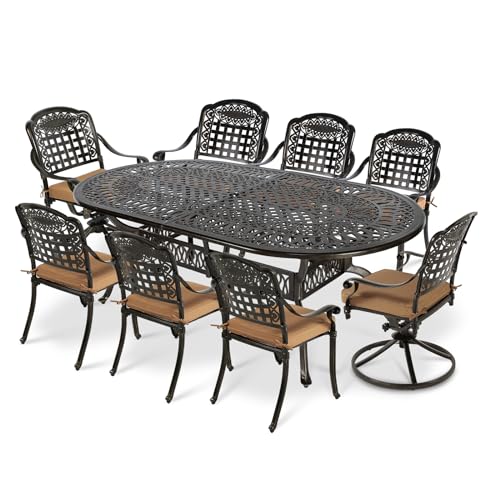 VIVIJASON 9-Piece Cast Aluminum