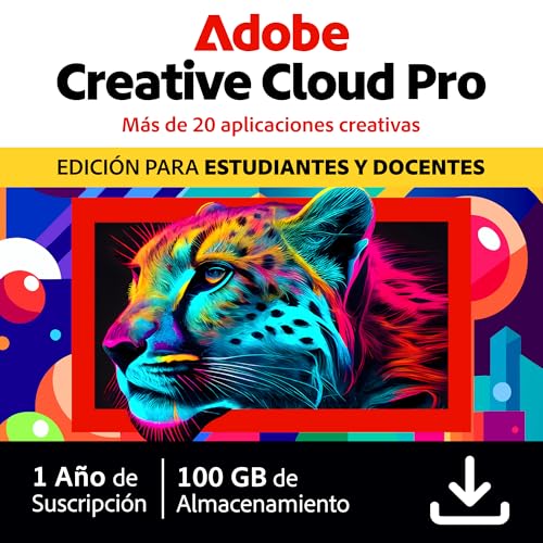 Adobe Creative Cloud Pro para estudiantes y docentes | Software C...