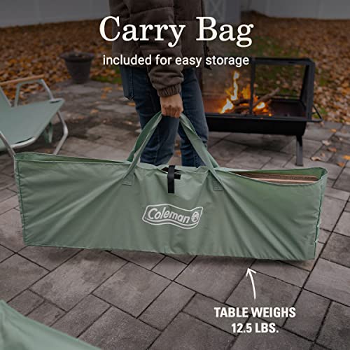 Coleman Living Collection Premium Outdoor Furniture Assortment, Lightweight & Weatherproof Chair, Table, Cot, & Bench for Backyard Patio or Campsite with Carry Bags & Handles - image 6