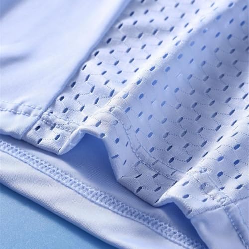 Hello Ice Underwear for Men Mesh Mens Underwear Iced Silk Boxer Briefs Ultra-Thin Soft Breathable Trunks3
