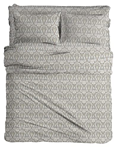 Pointehaven Flannel 170 Gsm Sheet Set,Twin Paisley #TOP6