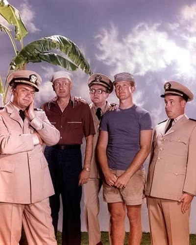 McHale's Navy Ernest Borgnine Tim Conway Joe Flynn Carl Ballantine 8x10 photo