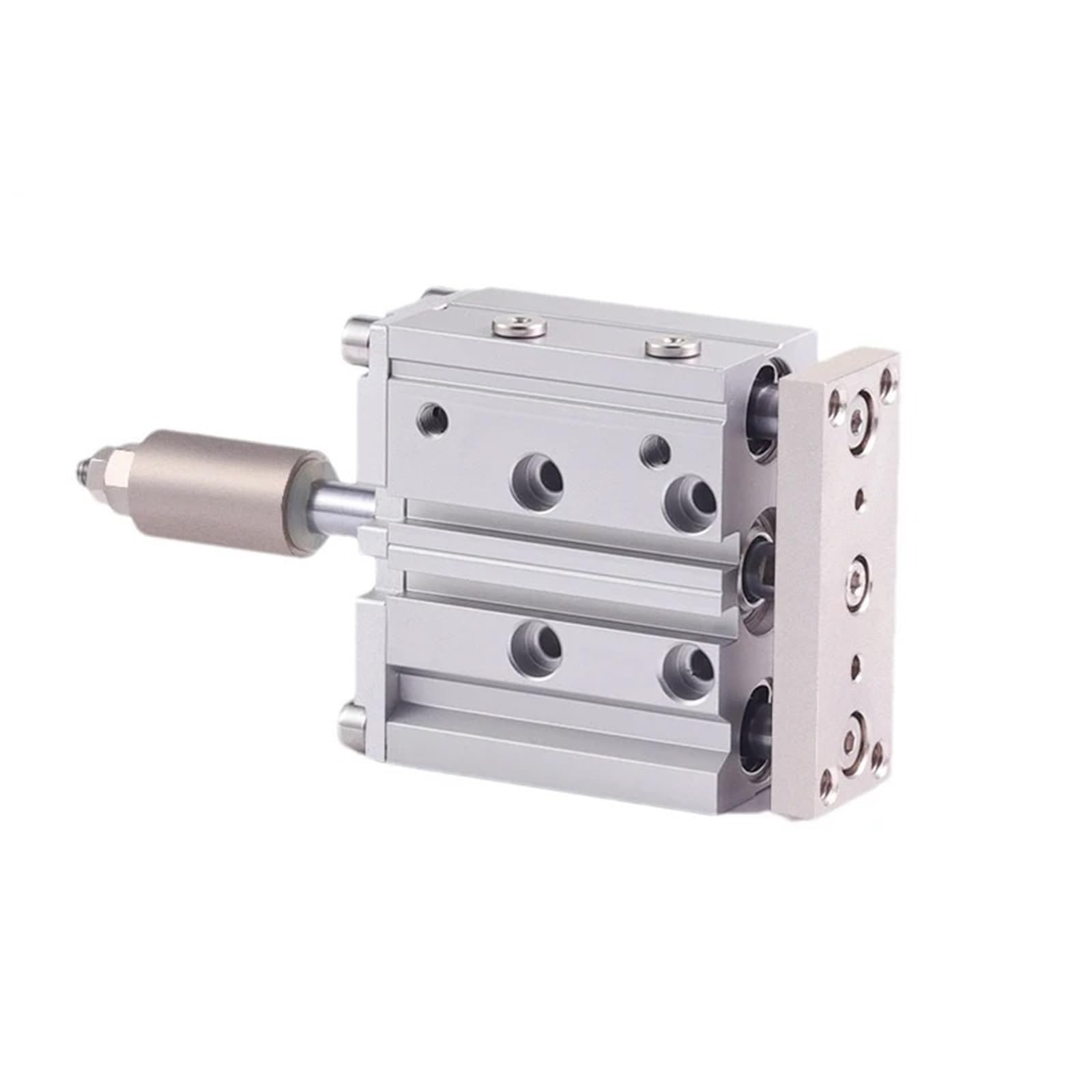 Vérin pneumatique compact TCLJ40 à double tige de guidage haute précision