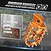 NICECNC Orange 57mm Wide Forged Footpeg Footrest FootPegs Compatible with KTM 65 85 125 250SX,250 350 450SXF,125-530EXC/EXCF,150-300XC,250 350 450XCF,200-530XCW/XCFW, FREERIDE250F/250R/350,See Fitment