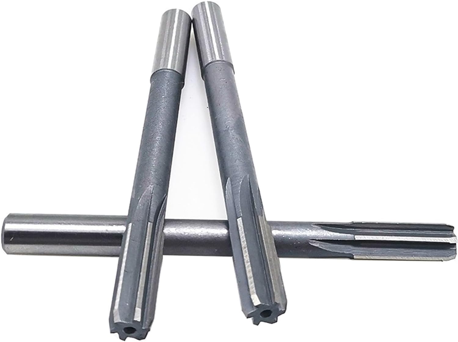 Reibahlen 8,1–9,9 mm, gerader Schaft, Hochgeschwindigkeitsstahl, H7, hochpräzise Reibahle, Durchmesser 8,1/8,2/8,3/8,4/8,5/8,6/8,7/8,8/8,9 mm, Farbe: 9,5, Farbe: 9,8 (Farbe: 9,5)