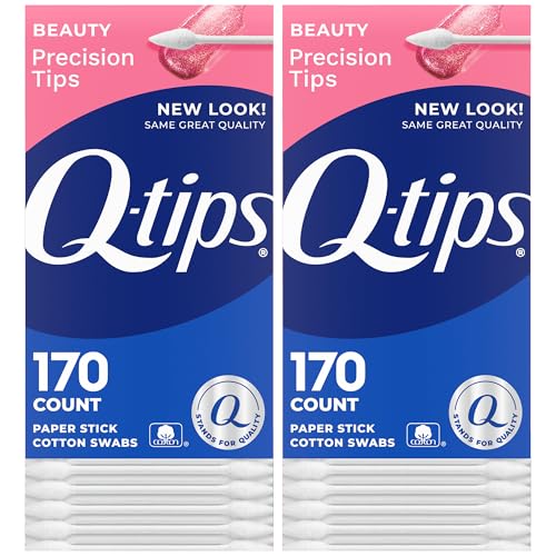 Q-tips Precision Tips Cotton Swabs 2-Pack