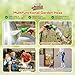 Flexi Hose Lightweight Garden Hose, 50FT - Expandable Hose with 8 Function Nozzle, No-Kink Flexibility, 3/4 Inch Solid Brass Fittings and Double Latex Core