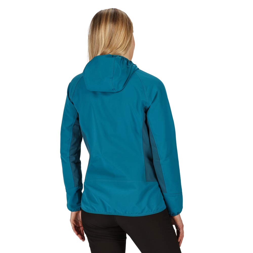 Regatta marynarka Kobiety Women's Garn Veste Softshell À Capuche Femme Stretch Ultra Extensible Et Coupe-vent