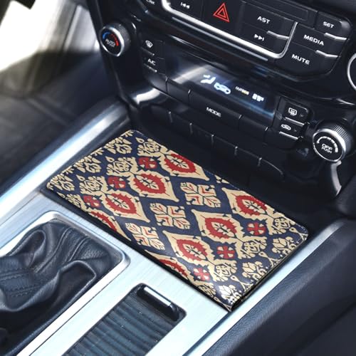 Organizador de auto compacto piel PU miniatura 5