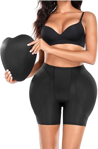 Women Butt Lifting Shapewear Tummy Control Panties for Bigger Butt Hip Padded Underwear Faja Body Shaper