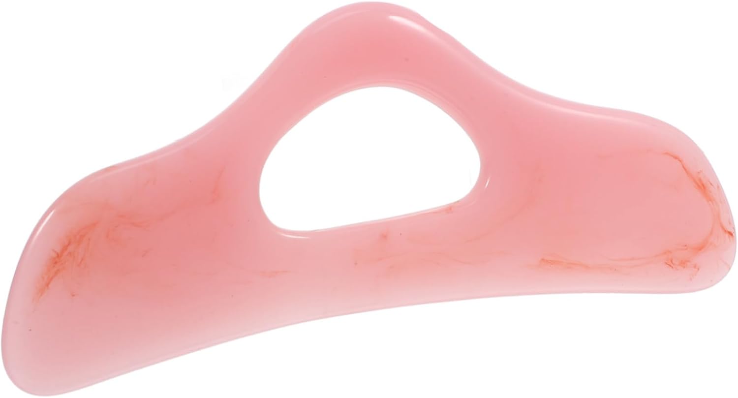 NOLITOY Resin Body Scraping Board Unique Shaped Massage Tool for Neck Back and Shoulders Lightweight and Portable Muscle Massager for All Body Parts Design