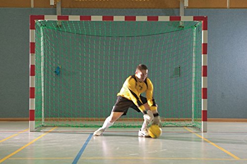 HUCK Tornetz für Futsal- und Bolzplatztore - Stärke 4mm, Farbe:Weiß