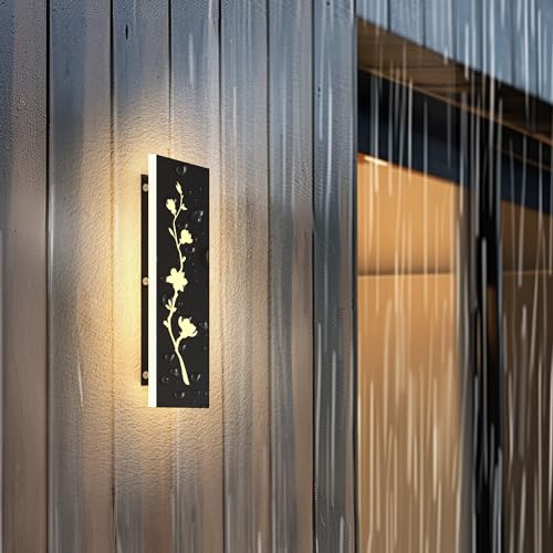 Applique extérieure LED magnolia pour illuminer votre terrasse et porche