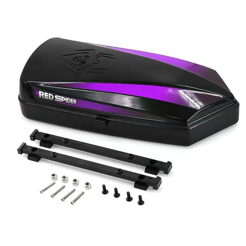 Roof Luggage Box Storage Box for 1/10 RC Crawler RTX-4 G500 RTX-6 G63 Defender Bronco SCX10 II 90046 90047