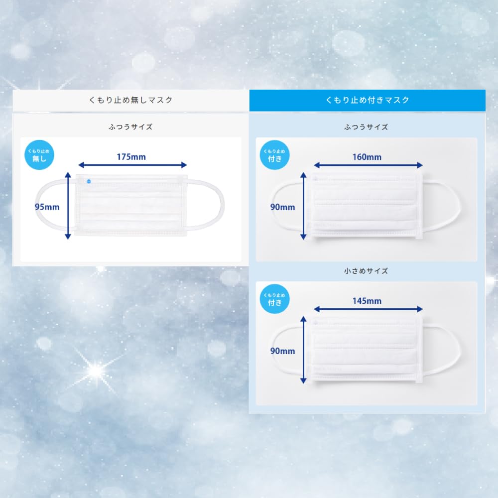 Amazon.co.jp: [DRC医薬] ハイドロ銀チタンマスク_くもり止め付き_20袋