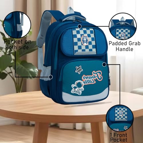 Image of Tinytot 22 Litre 17-Inch Waterproof Large School Bag for Boys & Girls, Kids School Bag, School Backpack for Girls and Boys, for Kids, Ideal for Children