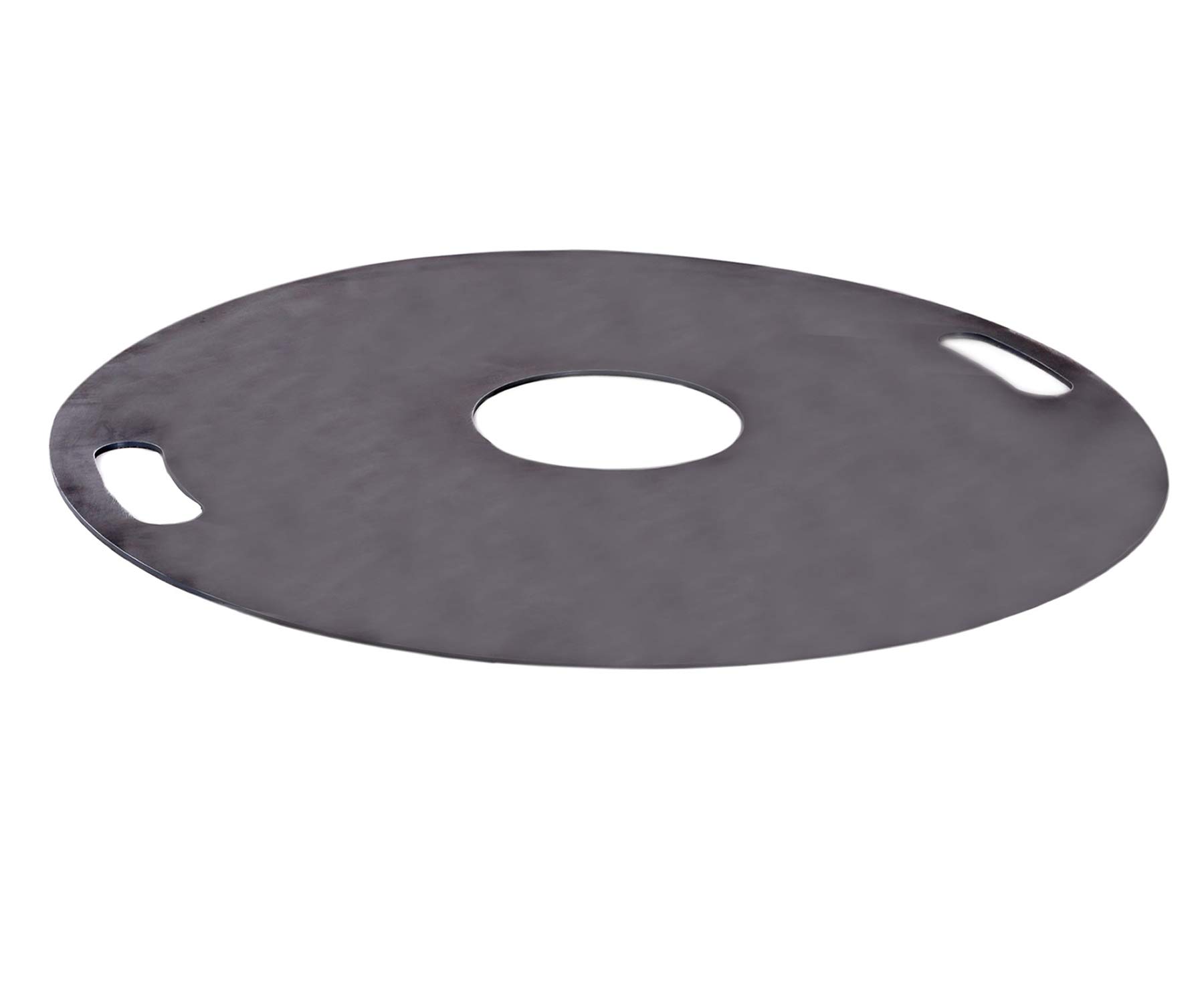 80 cm Feuerplatte mit Tragegriff 5 mm Grill Plancha Feuerschale Grillplatte Feuertonne