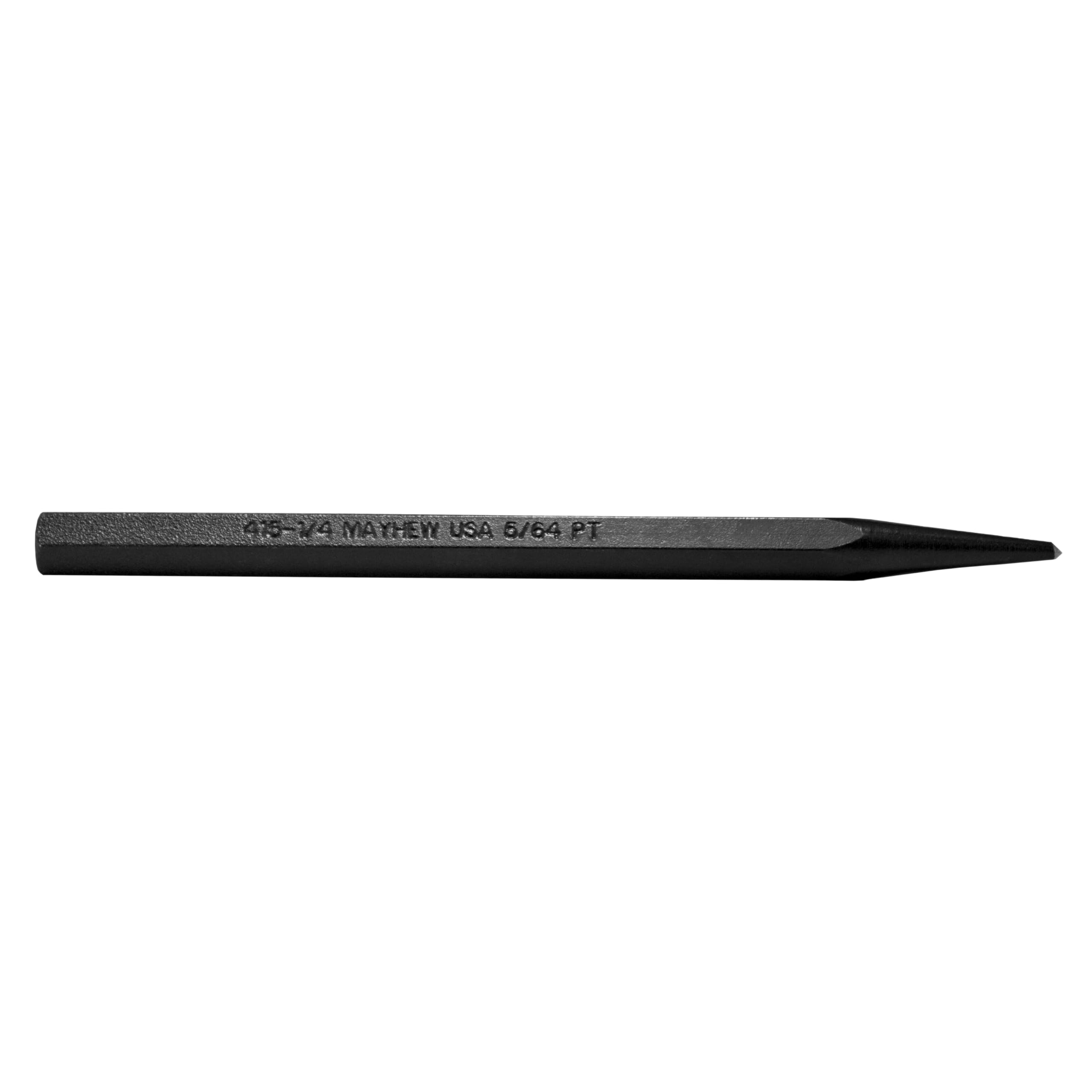 Mayhew Tools 62215 Körner, schwarzes Oxid-Finish, 4-teilig