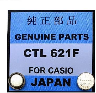 Original Casio Capacitor Battery CTL621F