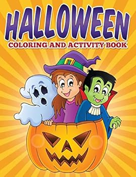 Paperback Halloween Coloring and Activity Book