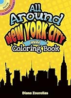 All Around New York City Mini Coloring Book 048679752X Book Cover
