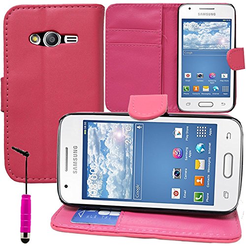 Samsung Galaxy Trend 2 Lite SM-G318H Étui HCN PHONE® Housse Portefeuille Etui Clapet Folio Livre Rabat Support Intégré pour Samsung Galaxy Trend 2 Lite SM-G318H +...