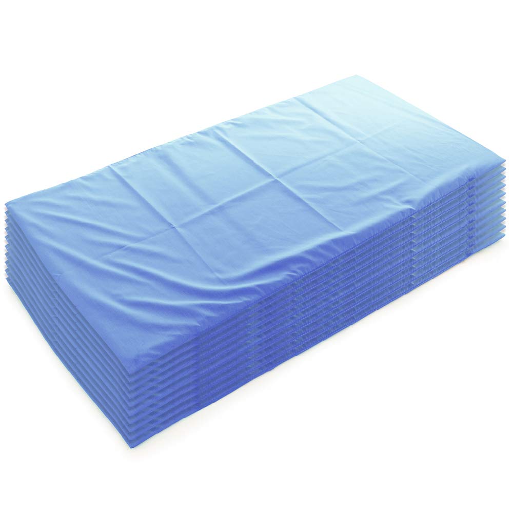 Moon Blue Value Sleep Mat Sheet SET OF 10 Mattress Protector Sheets, Kids Sleeping Mattress Baby Essentials for Newborn, Kids Bed Baby Products, Sleeping/Changing Mats & Covers - Sleeping Lionzzz