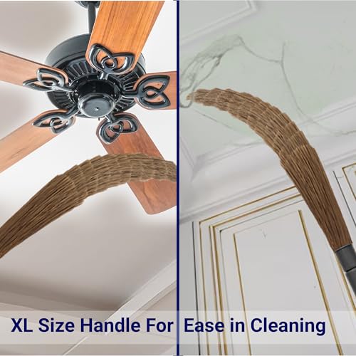 Chakaachak No Dust Broom for Floor Cleaning | Washable Fiber Jhadu for Home | Long Handle XL for Tile, Marble, Wooden Floors | Durable No Dust | Easy-to-Clean Floor Sweeping Tool - Image 2 thumbnail