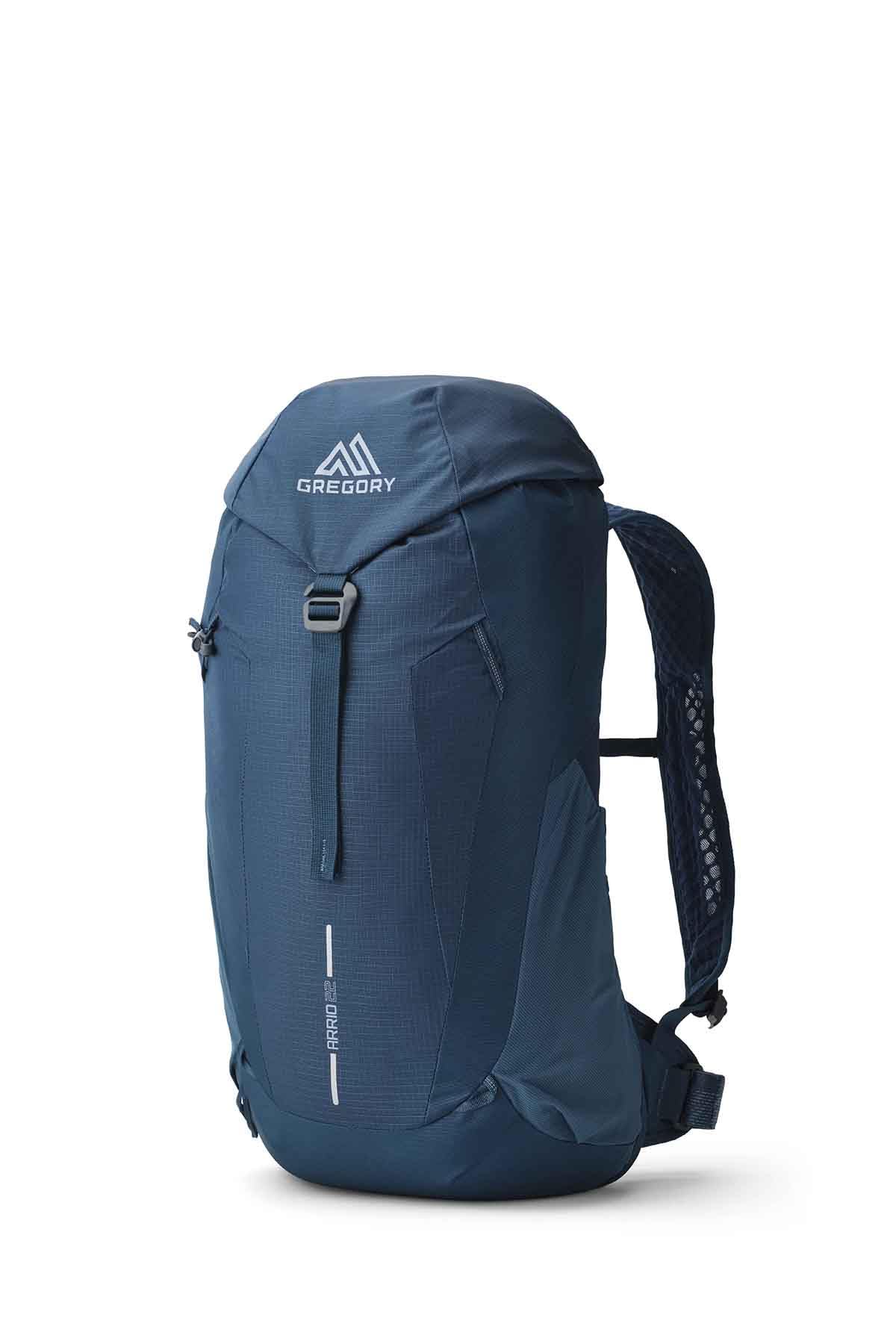 Gregory Cloud Control - Arrio 22 - Day Hiking Backpack, 53 cm, 22L, 0.81 KG, Lightweight, ventilated backpack, raincover included, flexible hipbelt, Blue (Starlight Blue)