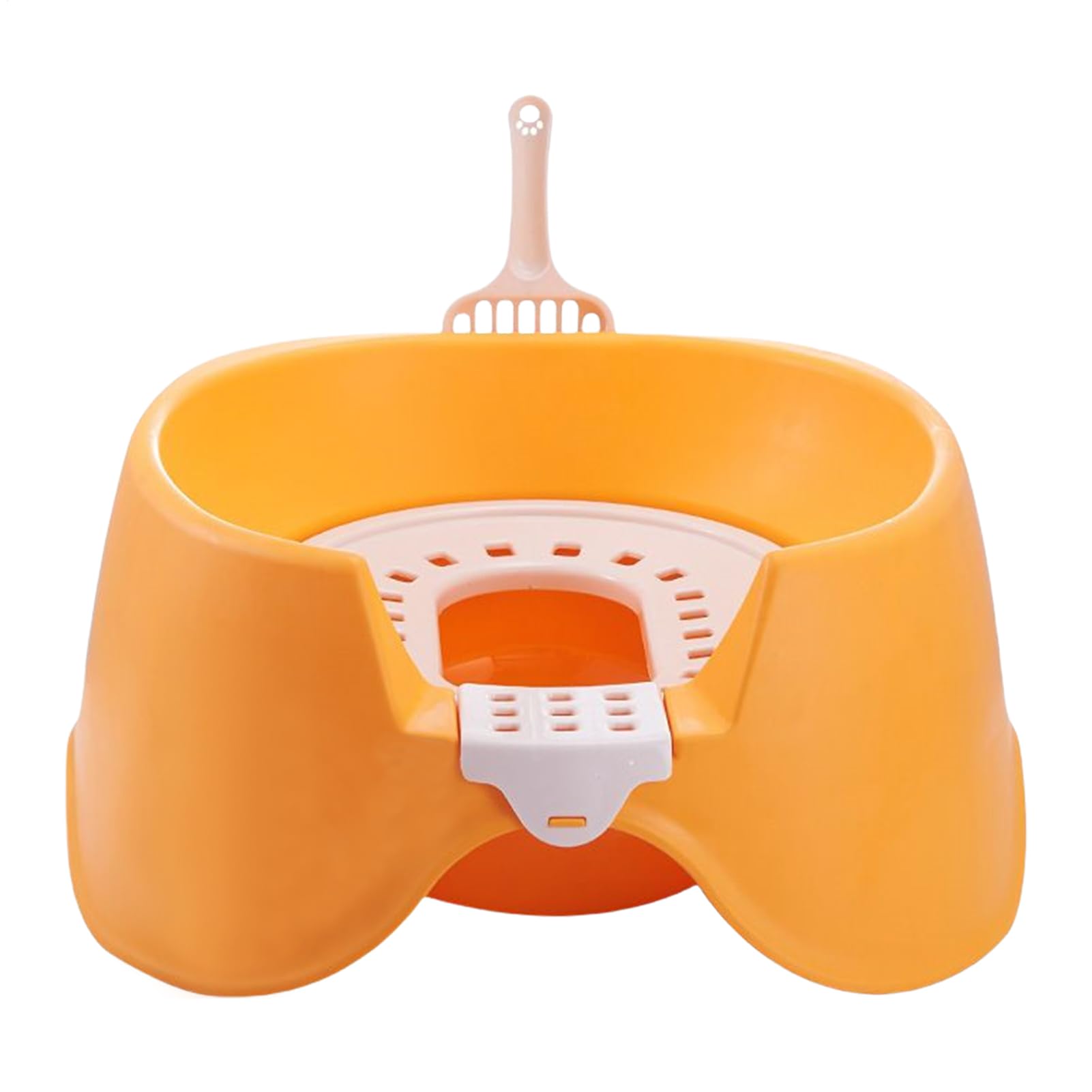 Bac à Litière pour Chat Plateau pour litière | Plateau Ouvert à Bords Hauts pour Chaton, Chats de Grande Taille et Lapins - Idéal pour Maison, Petit Appartement, Magasin